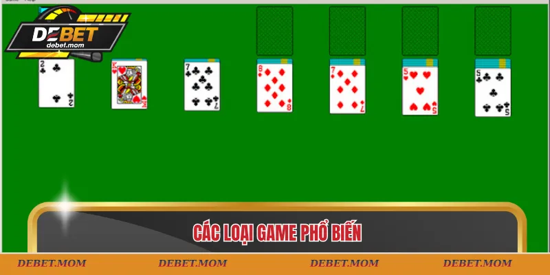 Các loại game phổ biến