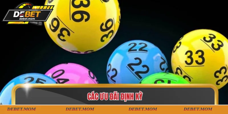 Các ưu đãi định kỳ