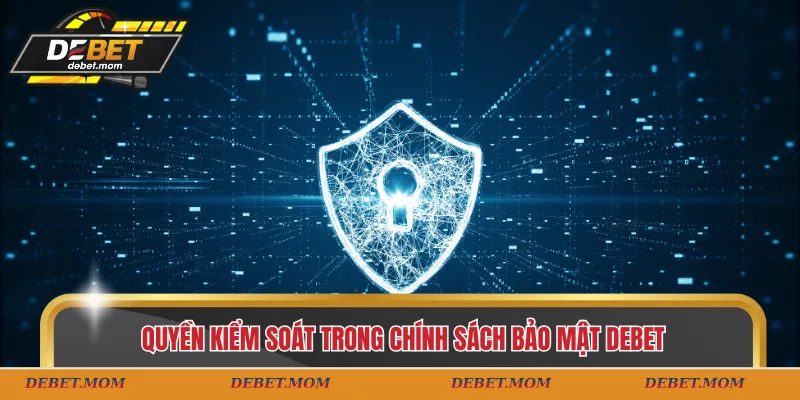 Quyền kiểm soát trong chính sách bảo mật DEBET